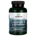 SWANSON L-ARGININA I L-ORNITYNA 100 KAPS.