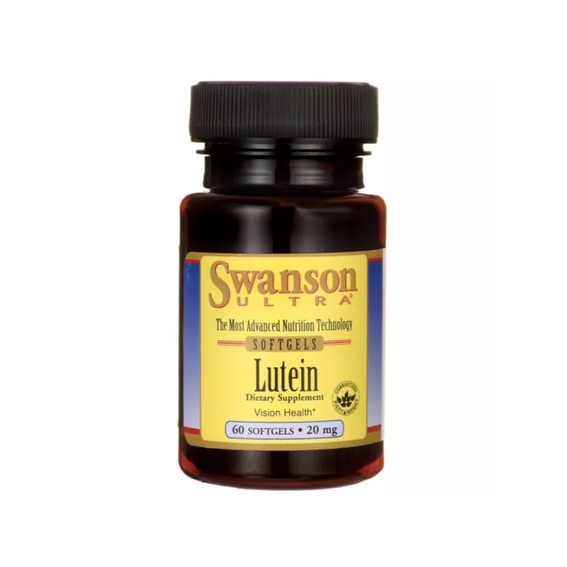 SWANSON LUTEINA 20MG 60ŻEL SWANSON LUTEINA 20MG 60ŻEL