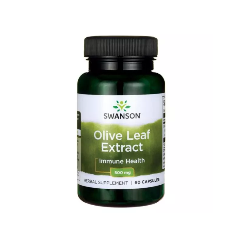 SWANSON OLIVE LEAF- LIŚĆ OLWINY 500MG 60 KAPS. SWANSON OLIVE LEAF- LIŚĆ OLWINY 500MG 60 KAPS.