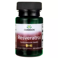 SWANSON RESWERATROL 50MG 30 KAP