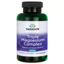 SWANSON TRIPLE MAGNESIUM COMPLEX 400MG/100 KAPS.