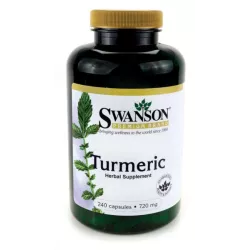 SWANSON TURMERIC (KURKUMA) 720mg 240 kaps.