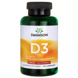 SWANSON WITAMINA D3 1000 IU 250KAPS.