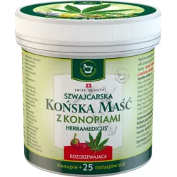 HERBAMEDICUS MAŚĆ Z KONOPIAMI ROZGRZE. 250ML