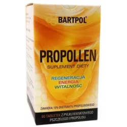 BARTPOL PROPOLLEN 60 TAB. BARTPOL PROPOLLEN 60 TAB.