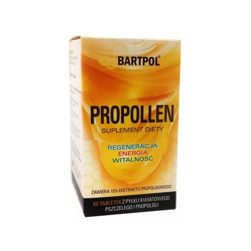 BARTPOL PROPOLLEN 60 TAB. BARTPOL PROPOLLEN 60 TAB.