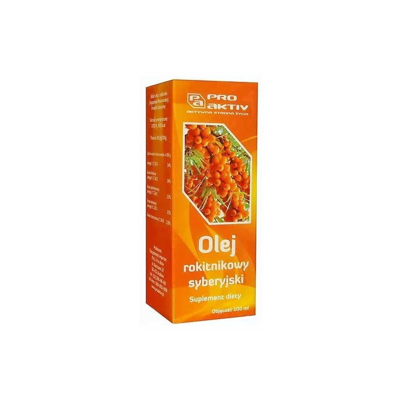 PRO AKTIV OLEJ ROKITNIKOWY SYBERYJSKI 100ML