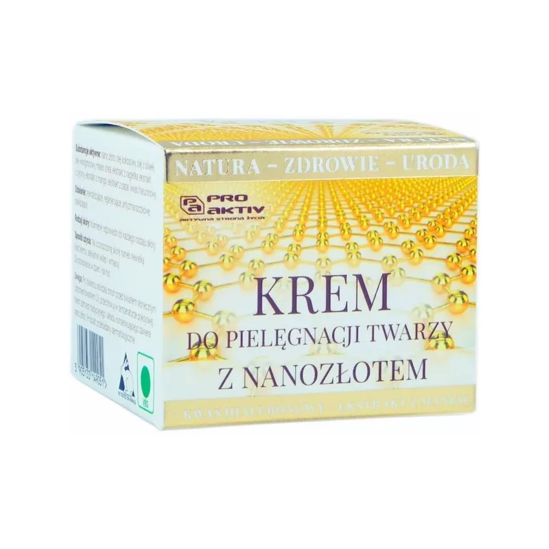 PRO AKTIV KREM ZE ZŁOTEM 50ML PRO AKTIV KREM ZE ZŁOTEM 50ML