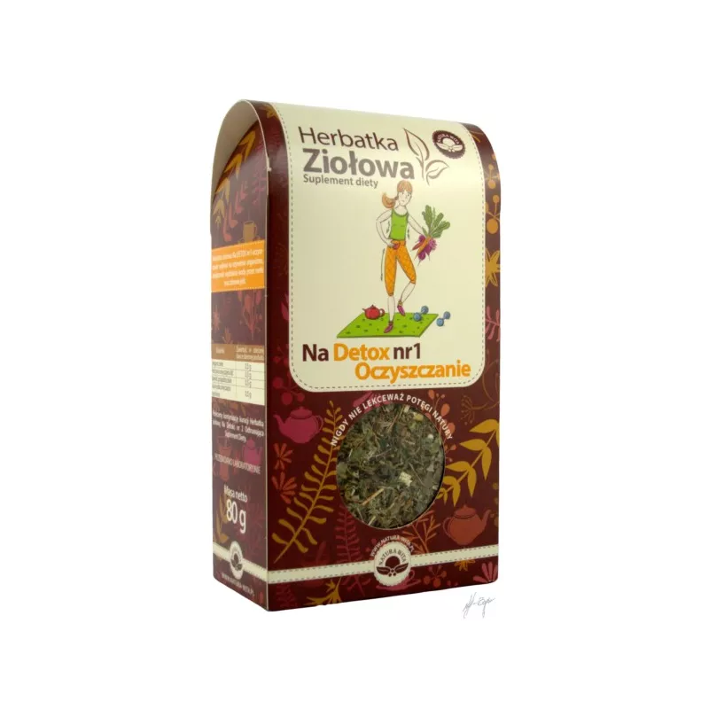 NW HERBATA ZIOŁOWA NA DETOX NR1 OCZYSZCZANIE 80G