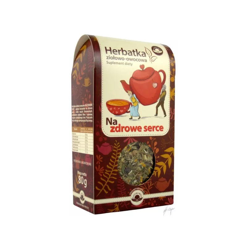 NW HERBATA ZIOŁOWO-OWOCOWA NA ZDROWE SERCE 80G