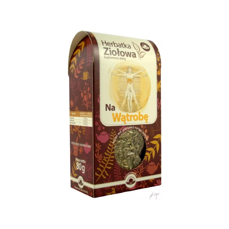NW HERBATA ZIOŁOWA NA WĄTROBĘ 80G