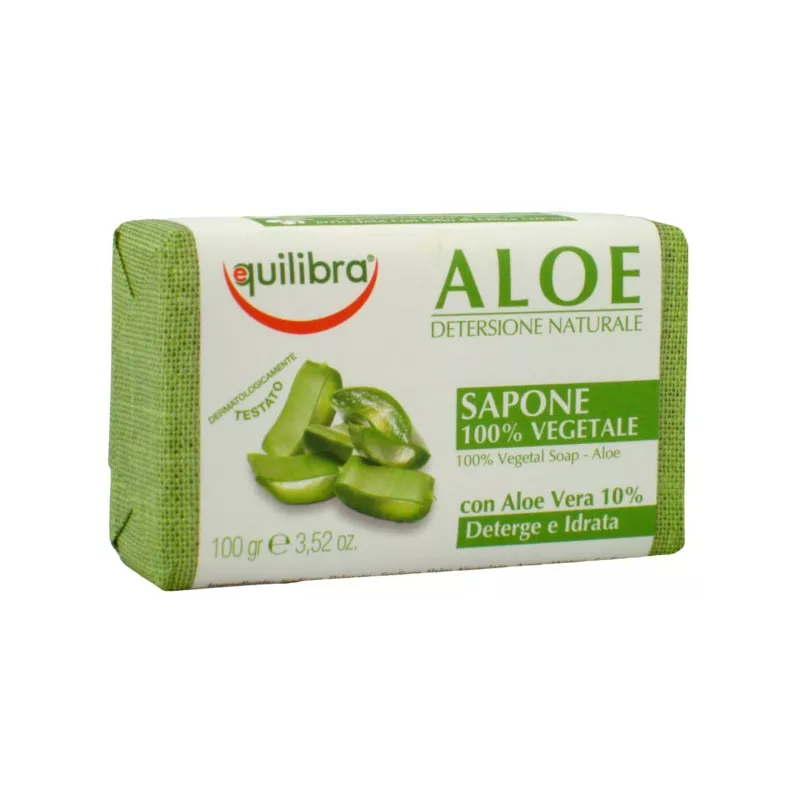 EQUILIBRA MYDŁO ALOESOWE 100G