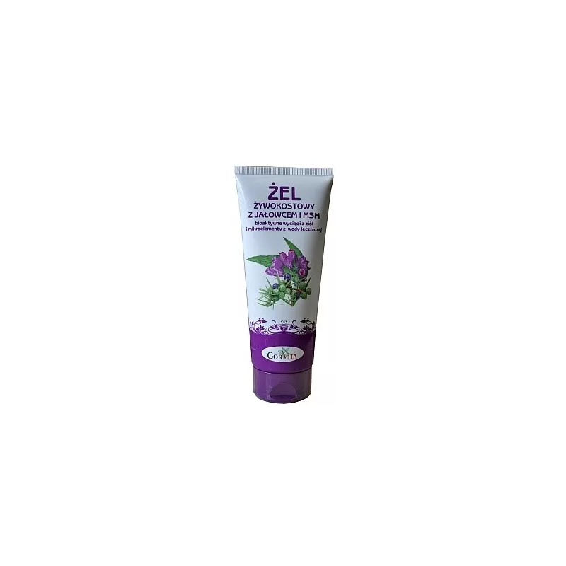 GORVITA ŻEL ŻYWOKOSTOWY Z JAŁOWCEM I MSM 200ML GORVITA ŻEL ŻYWOKOSTOWY Z JAŁOWCEM I MSM 200ML