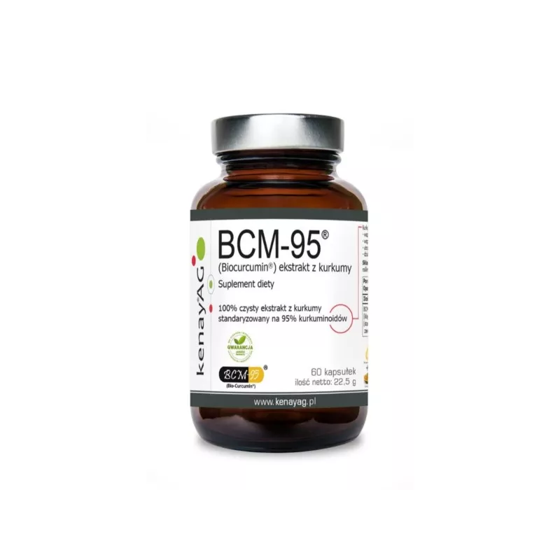 KENAY KURKUMA BCM-95 60 KAPSUŁEK KENAY KURKUMA BCM-95 60 KAPSUŁEK
