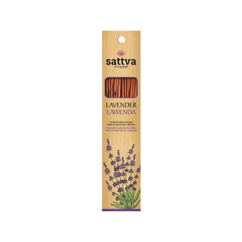 SATTVA INSENCE LAVENDER LAWENDA - KADZIDŁA 30G EKO
