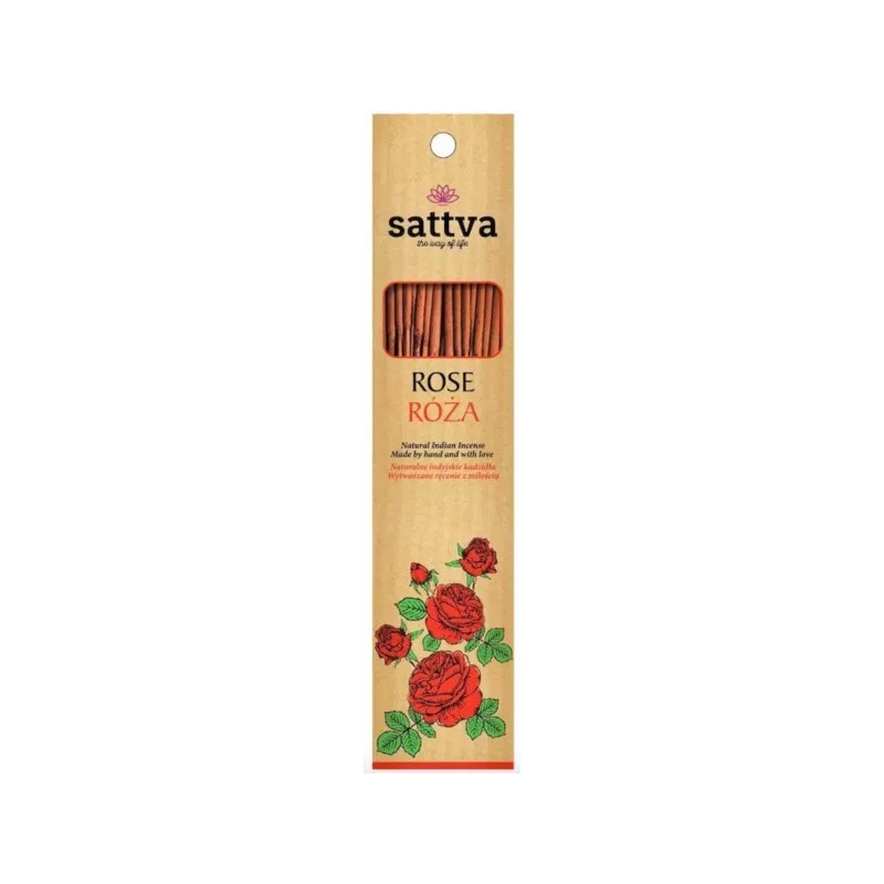 SATTVA INSENCE ROSE RÓŻA 30G EKO