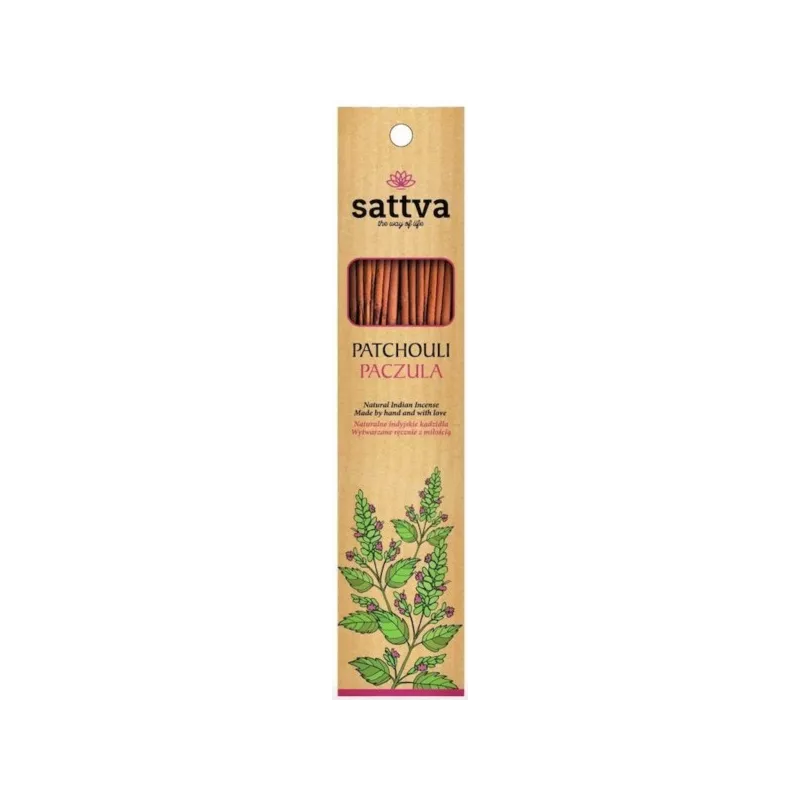 SATTVA INSENCE PATCHOULI PACZULA 30G EKO