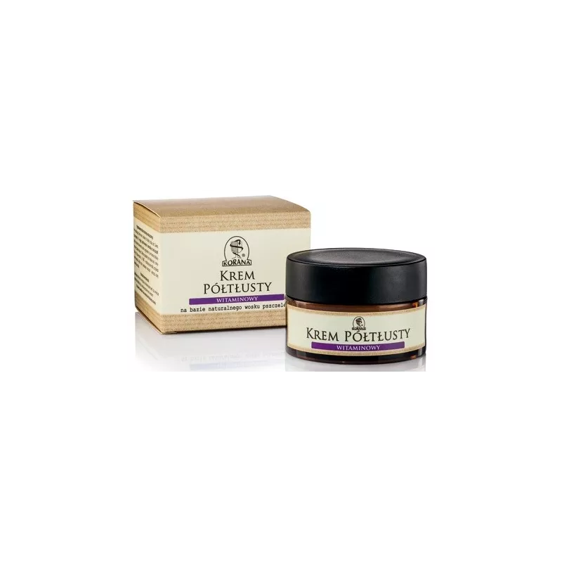 KORANA KREM PÓŁTŁUSTY WITAMINOWY 50ML KORANA KREM PÓŁTŁUSTY WITAMINOWY 50ML