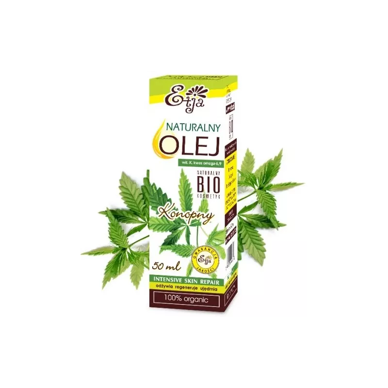 ETJA OLEJ KONOPNY BIO 50ML ETJA OLEJ KONOPNY BIO 50ML