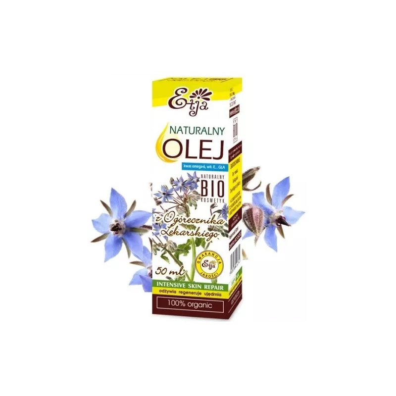 ETJA OLEJ Z OGÓRECZNIKA BIO 50ML ETJA OLEJ Z OGÓRECZNIKA BIO 50ML