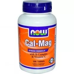 NOW FOODS CAL-MAG 100 TABL.