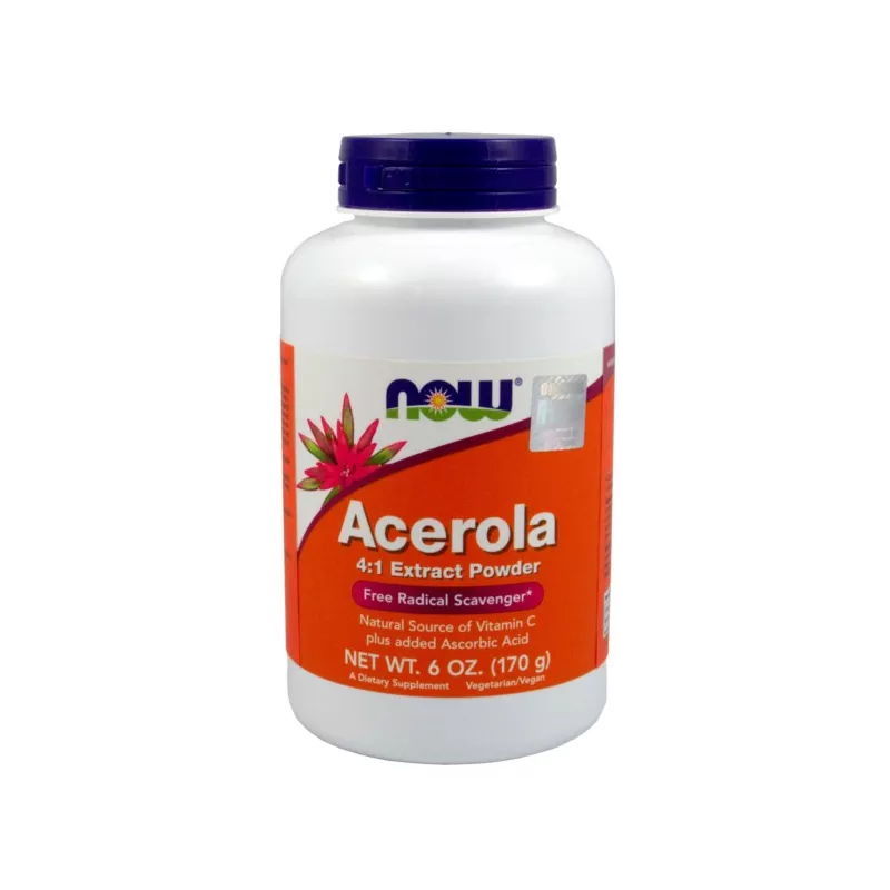NOW FOODS ACEROLA PROSZEK 175 G NOW FOODS ACEROLA PROSZEK 175 G
