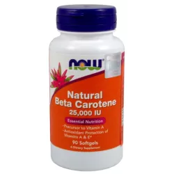NOW FOODS BETA CAROTENE NATURALNY 90 KAPS.