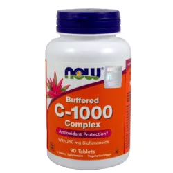 NOW FOODS WITAMINA C 1000 COMPLEX BUFOROWANA 90T