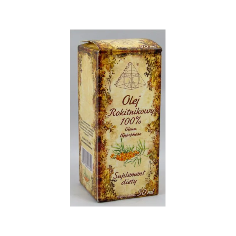 UKRAIŃSKIE KOSMETYKI OLEJ ROKITNIKOWY 50ML UKRAIŃSKIE KOSMETYKI OLEJ ROKITNIKOWY 50ML