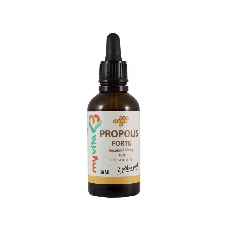 MYVITA PROPOLIS BEZALKOHOLOWE KROPLE 10% 50ML MYVITA PROPOLIS BEZALKOHOLOWE KROPLE 10% 50ML