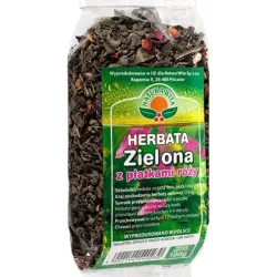 NATURA WITA HERBATA ZIELONA Z PŁATKAMI RÓŻY 100G