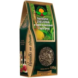 NATURA WITA HERB ZIELONA Z ŻEŃ-SZENIEM I CYTR 100G NATURA WITA HERB ZIELONA Z ŻEŃ-SZENIEM I CYTR 100G