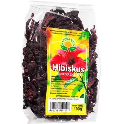 NATURA WITA HERBATA ZIOŁOWA HIBISKUS 100G