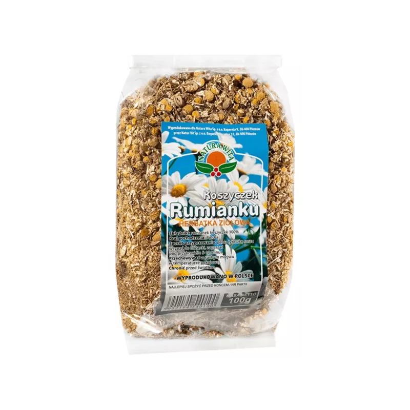 NATURA WITA RUMIANEK KOSZYCZEK 100G NATURA WITA RUMIANEK KOSZYCZEK 100G
