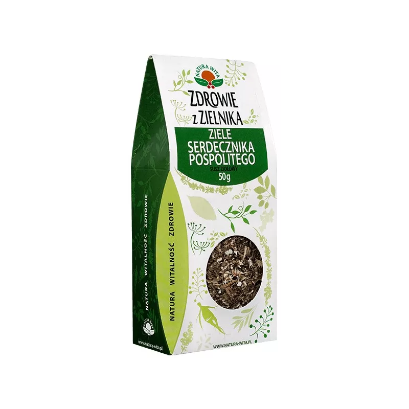 NATURA WITA SERDECZNIK POSPOLITY ZIELE 50G NATURA WITA SERDECZNIK POSPOLITY ZIELE 50G