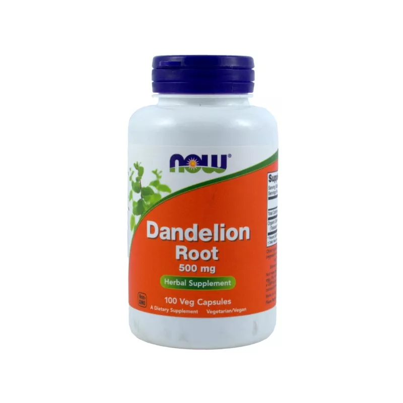 NOW FOODS DANDELION ROOT 500MG,100K
