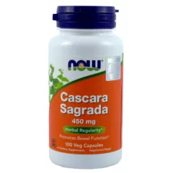NOW FOODS CASCARA SAGRADA 450MG 100K