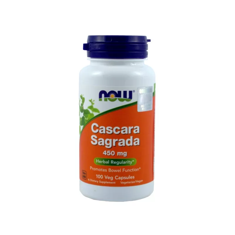 NOW FOODS CASCARA SAGRADA 450MG 100K