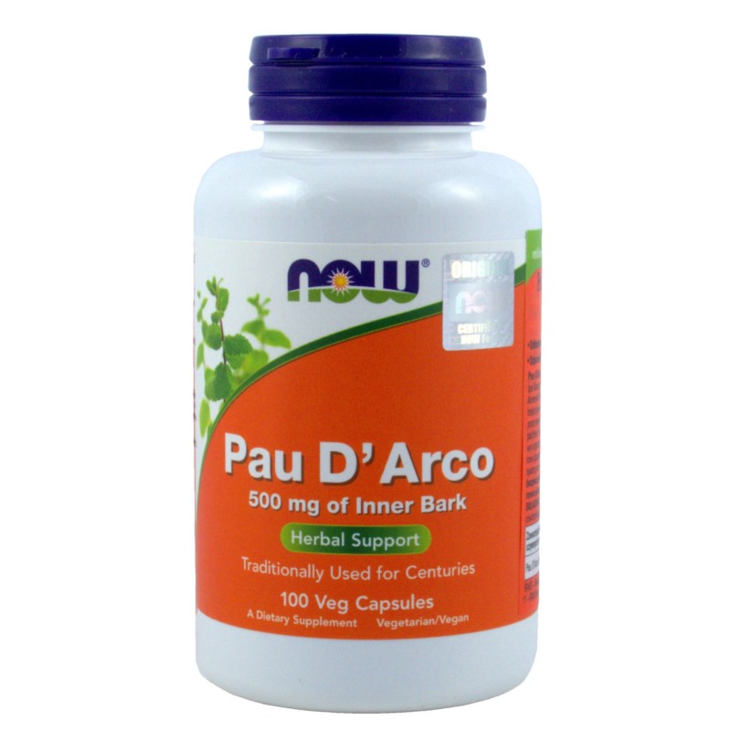 NOW FOODS PAU D ARCO 500MG,100K