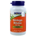 NOW FOODS GINKGO BILOBA 60MG, 60K
