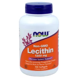 NOW FOODS LECYTYNA 1200MG 100 KAPS.