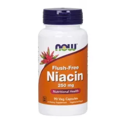 NOW FOODS NIACYNA FLUSH FREE 250MG 90 KAP