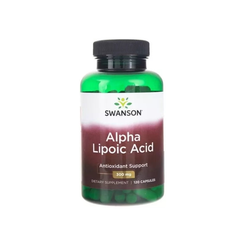 SWANSON ALA KWAS ALFA LIPONOWY 300MG/60 KAPS.