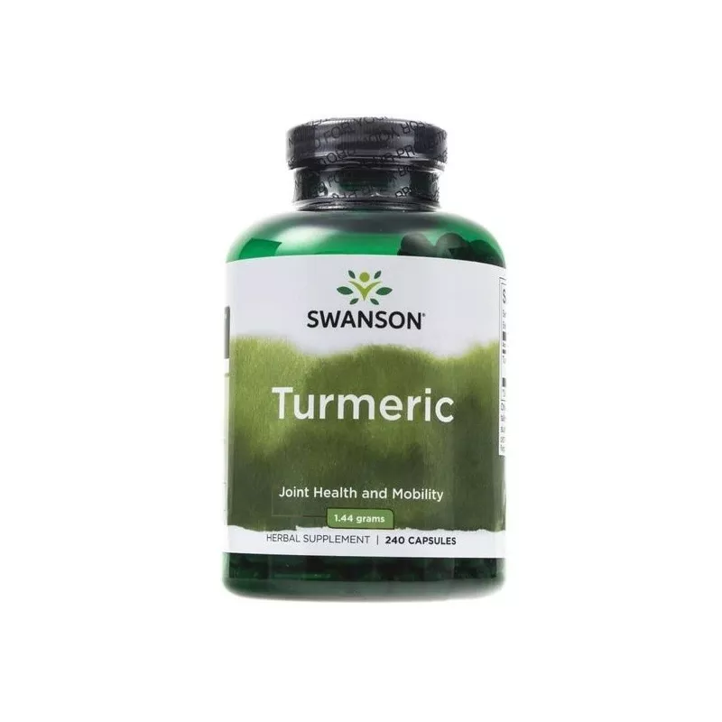SWANSON TURMERIC (KURKUMA) 720mg 240 kaps.