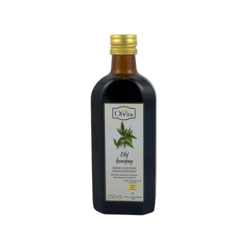 OLVITA OLEJ KONOPNY ZIMNOTŁOCZONY 250ML