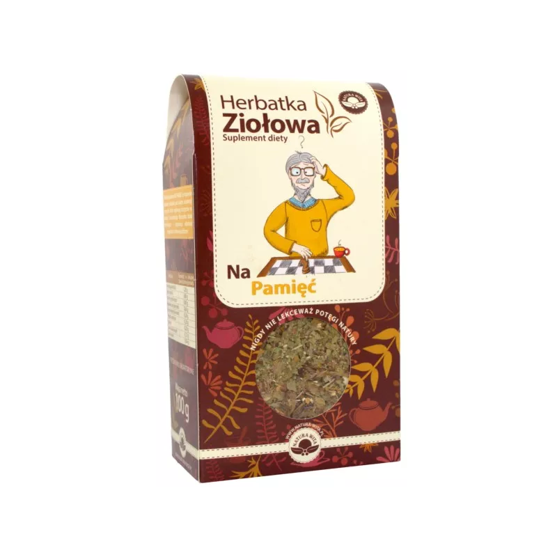 NATURA WITA HERBATA ZIOŁOWA NA PAMIĘĆ 100G