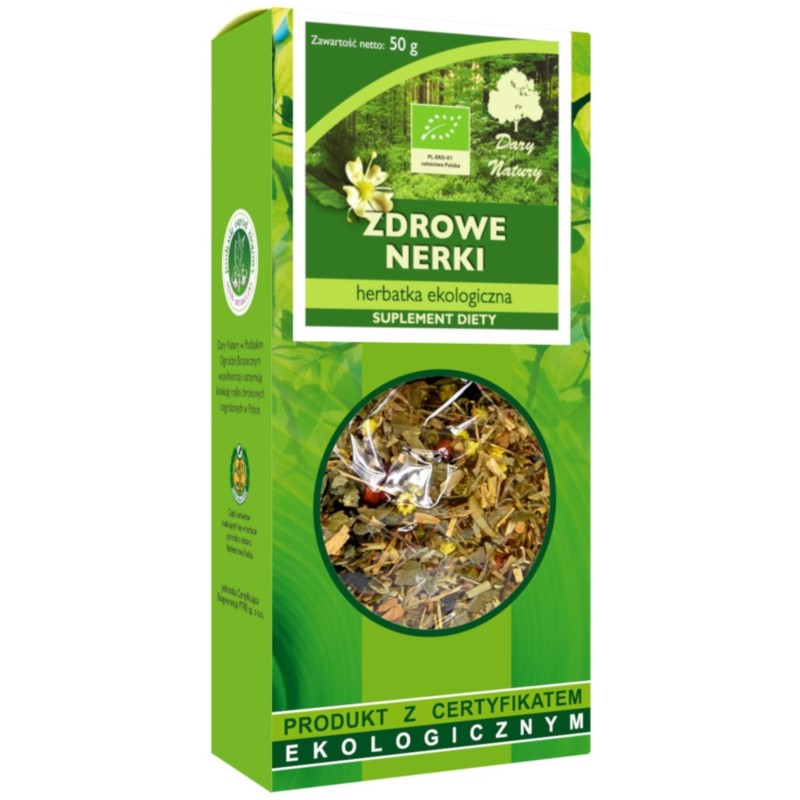 DARY NATURY HERBATA ZDROWE NERKI EKO 50G