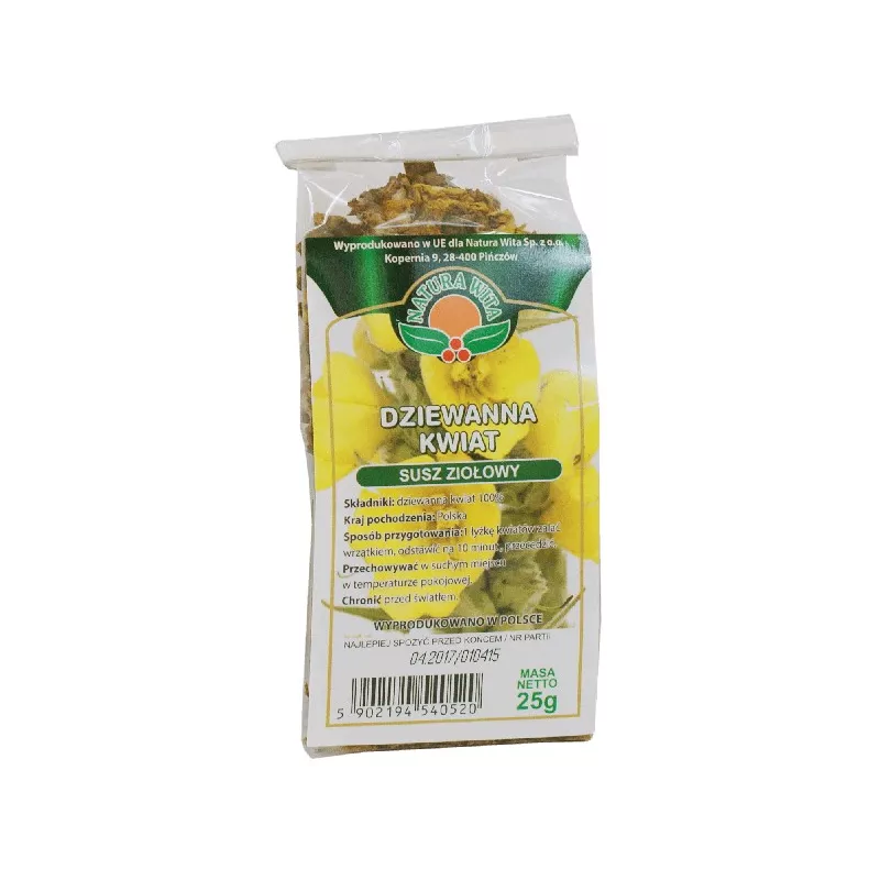 NATURA WITA DZIEWANNA KWIAT 25G NATURA WITA DZIEWANNA KWIAT 25G