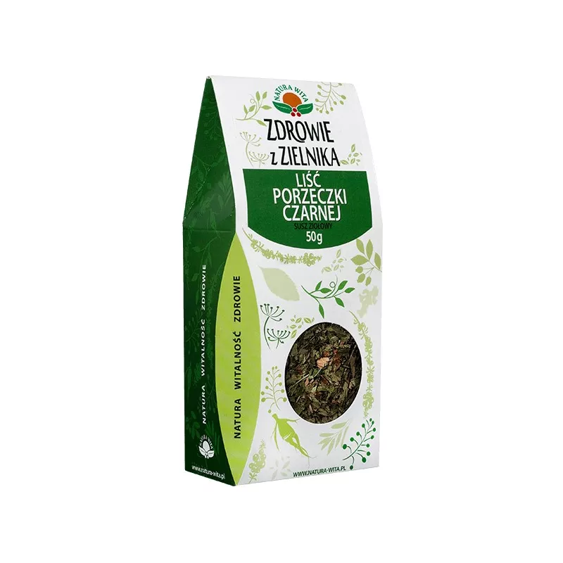 NATURA WITA LIŚĆ PORZECZKI CZARNEJ 50G