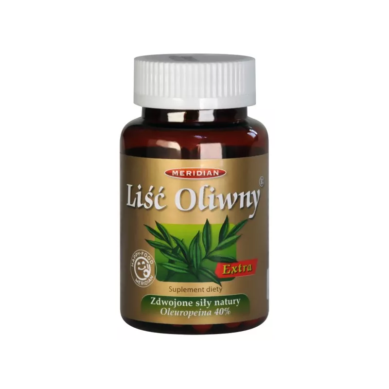 MERIDIAN LIŚĆ OLIWNY EXTRA 60 KAPSUŁEK MERIDIAN LIŚĆ OLIWNY EXTRA 60 KAPSUŁEK